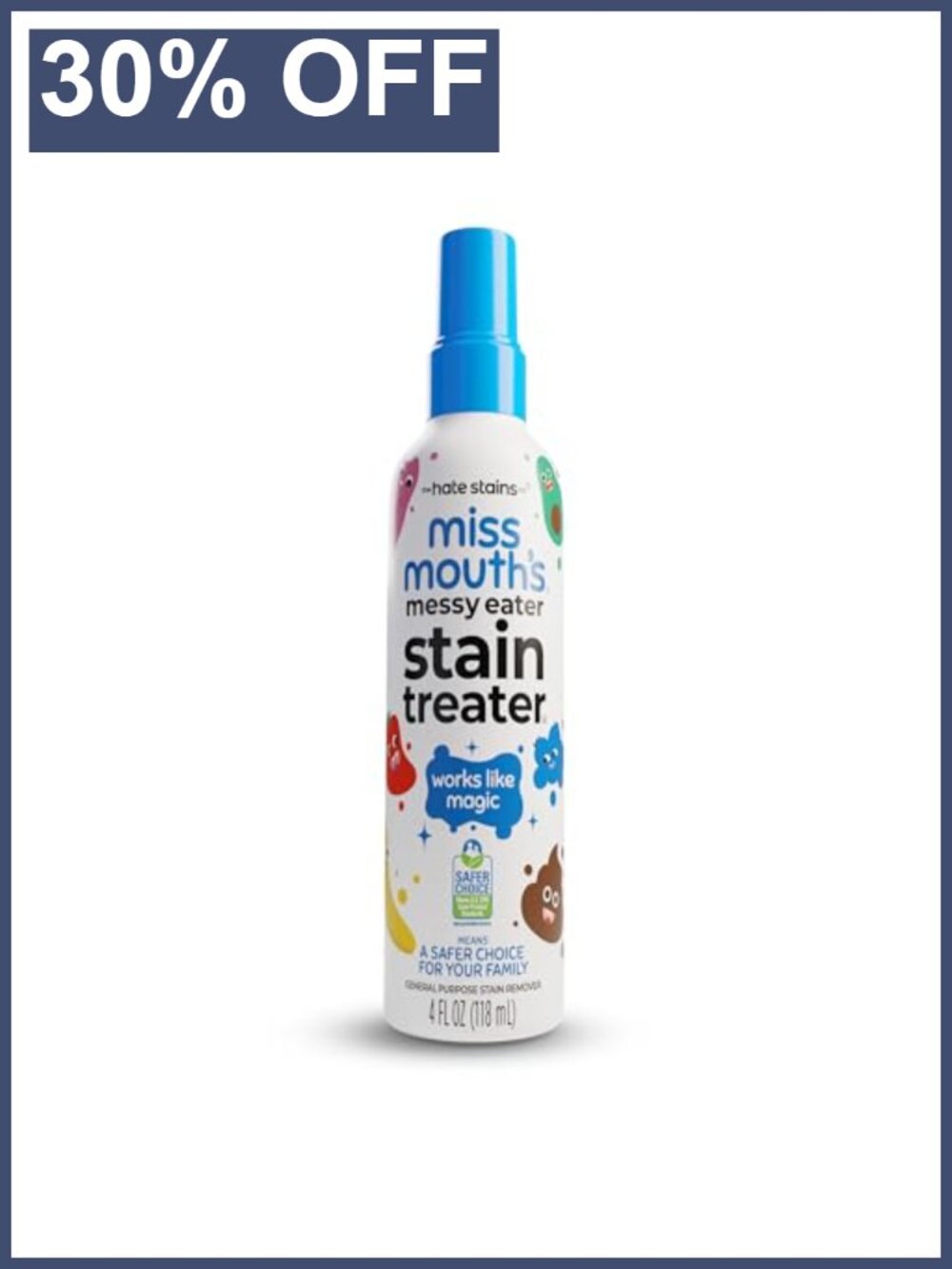 Laundry Stain Remover Spray, Baby Clothes, Upholstery